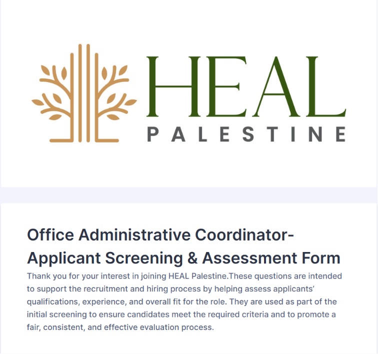 Office Administrative Coordinator flyer