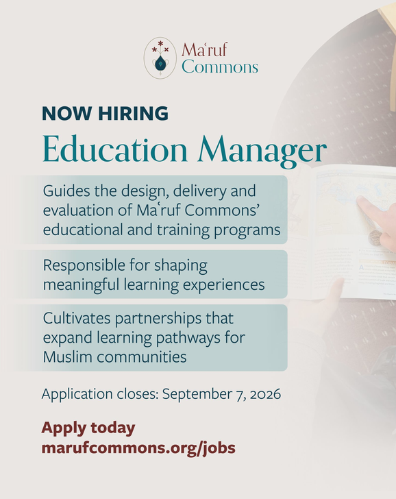Maruf Commons flyer