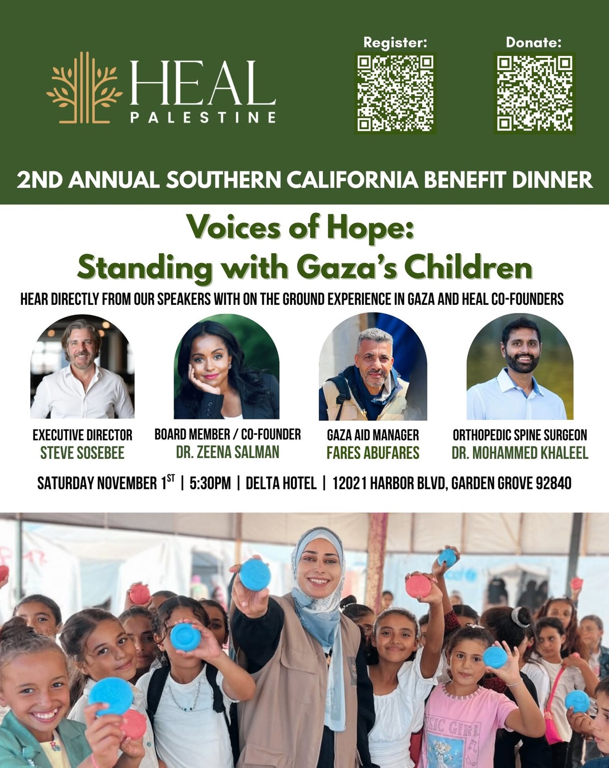 Voices of Hope: Standing with Gaza's Children