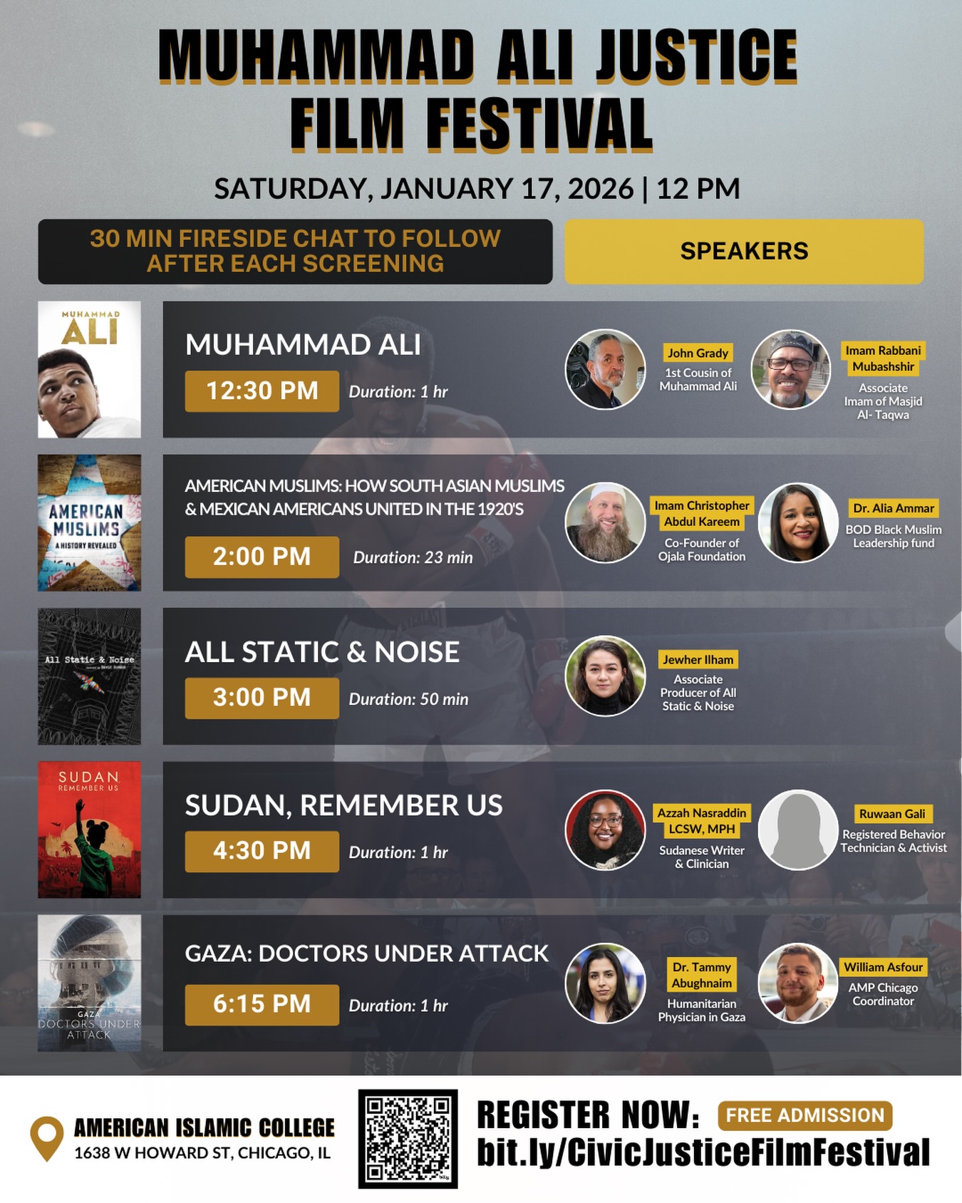 Muhammad Ali Justice Film Festival