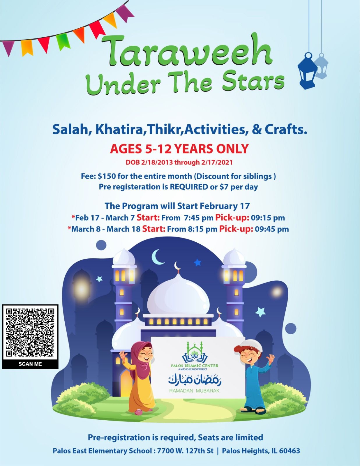 Taraweeh Under the Stars Banner