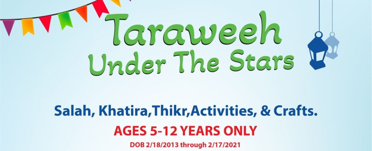 Taraweeh Under The Stars Banner