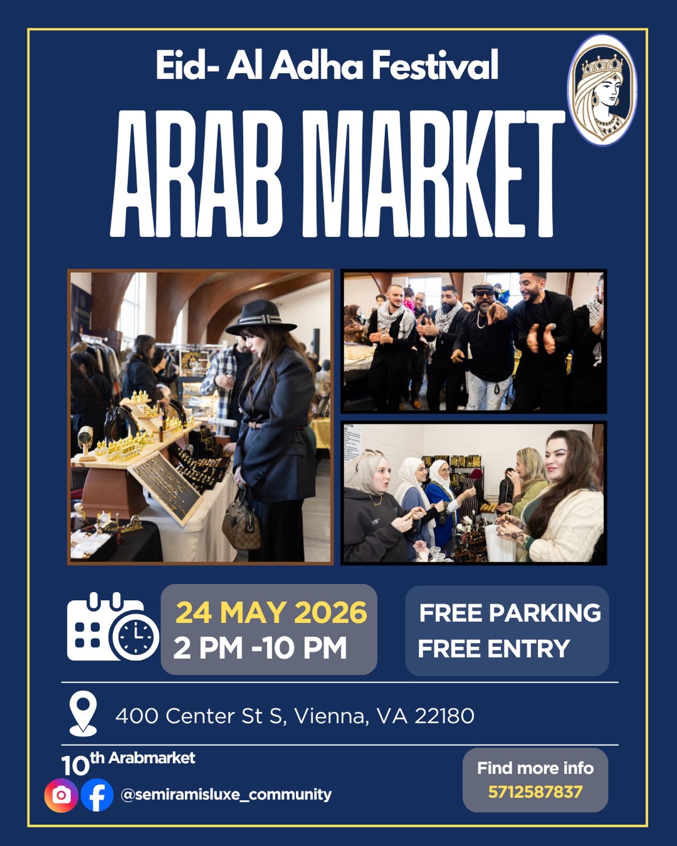 Eid Al-Adha Festival - Arab Market Banner
