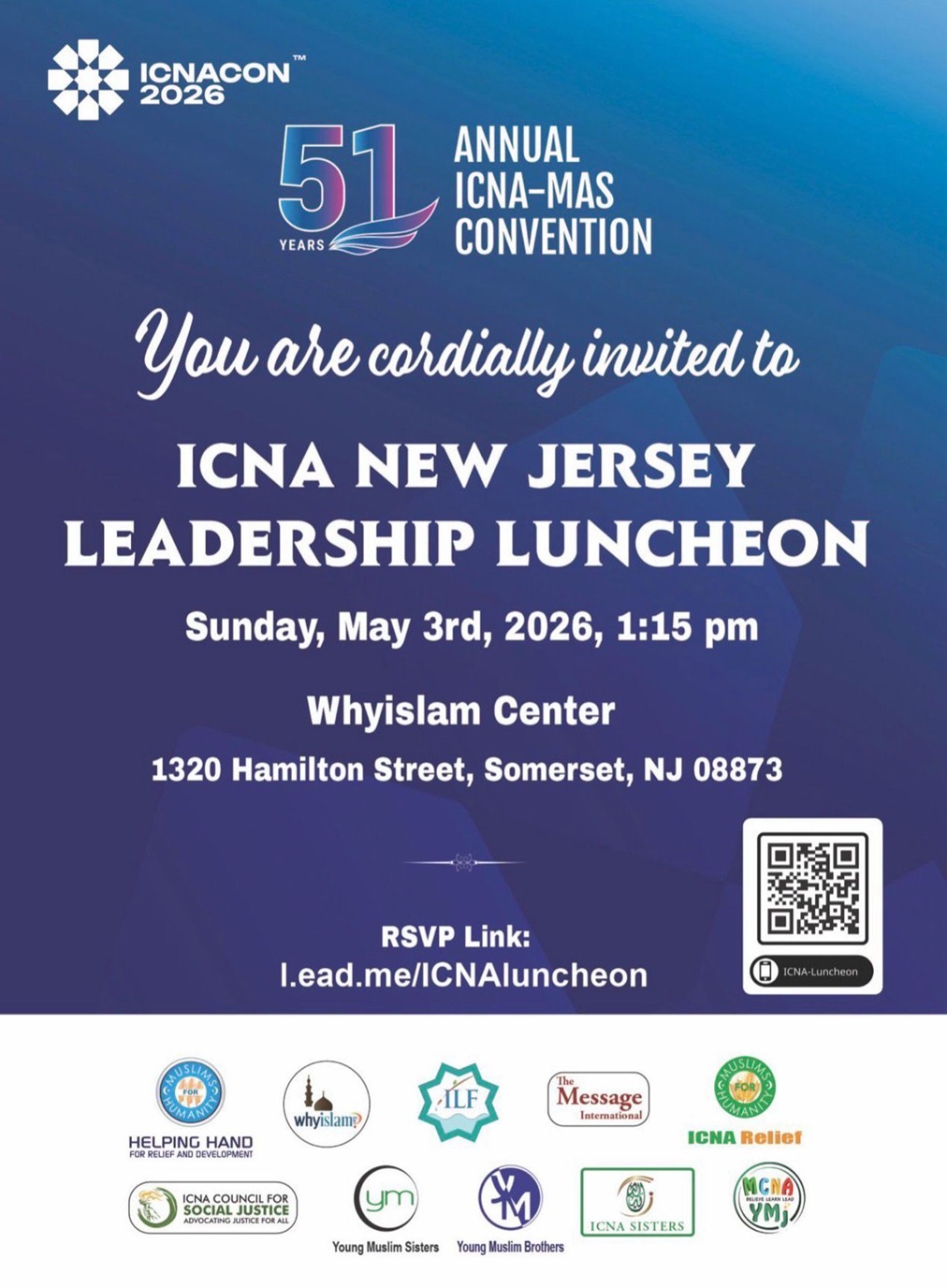 ICNA New Jersey Leadership Luncheon