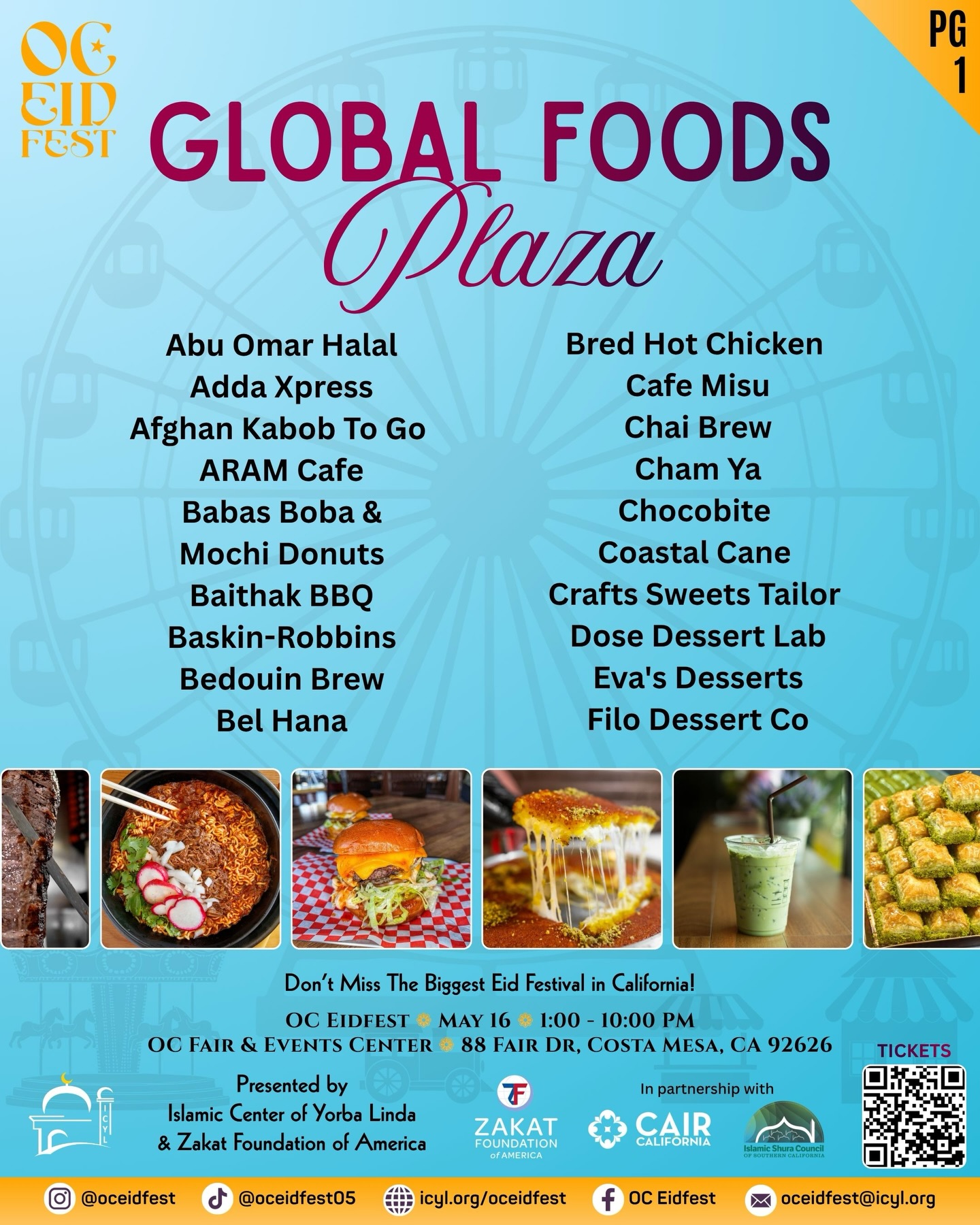 Global Foods Plaza and Grand Bazaar Shopping Mall Banner