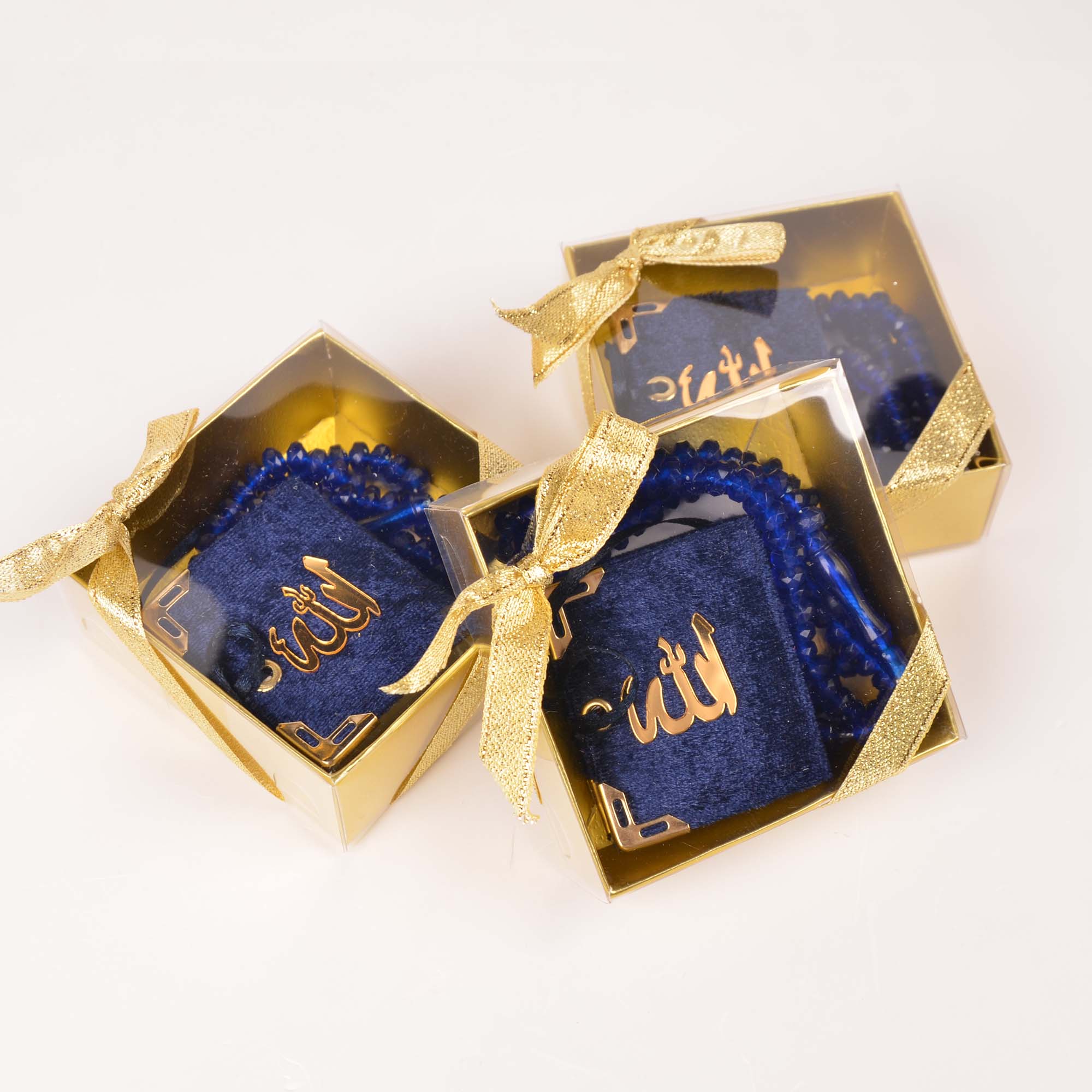 Mini Quran Gift Set Tasbeeh Koran Gift Box Colorful Options Eid Gift Ramadan Decor Bulk
