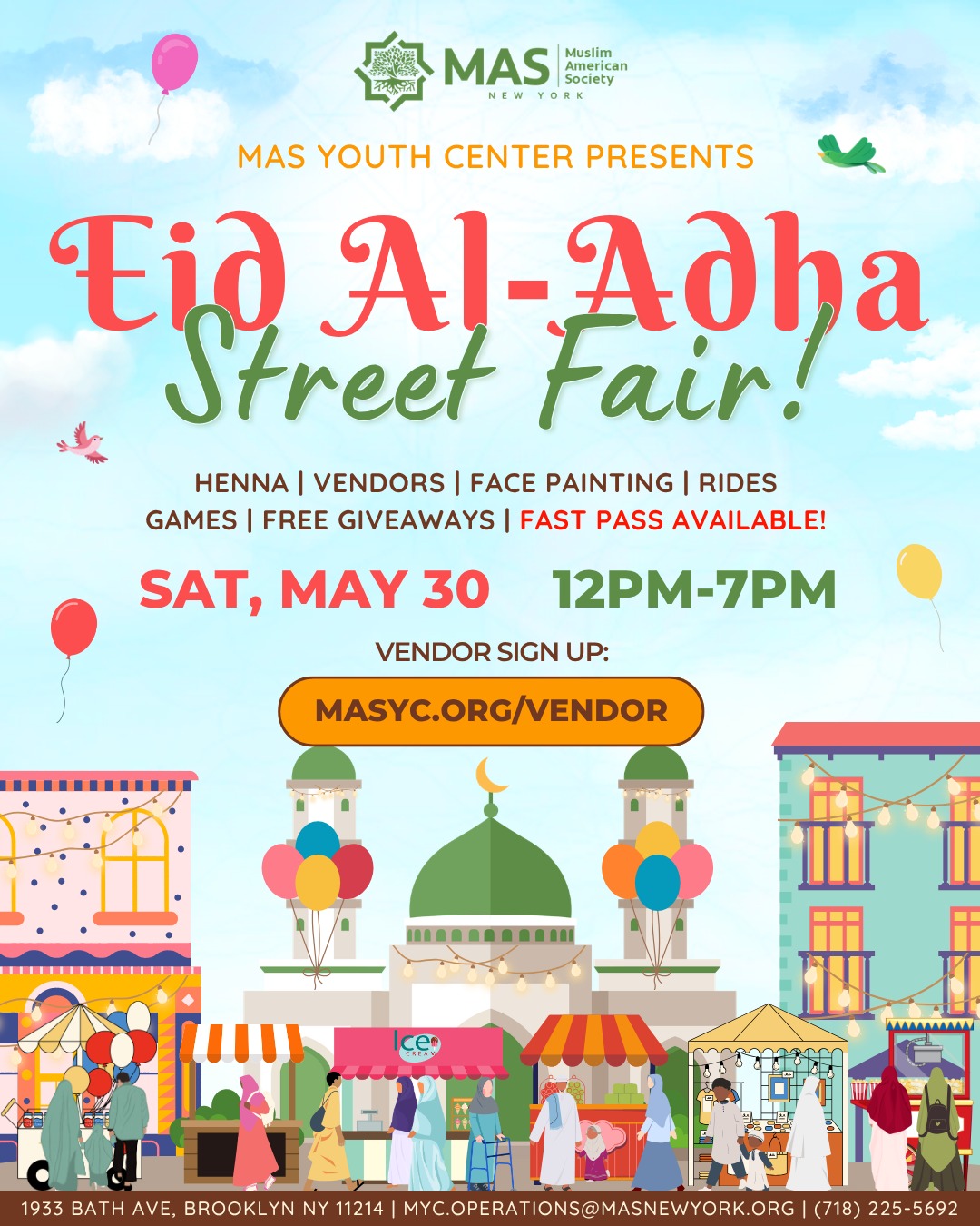 Eid Al-Adha Street Fair!