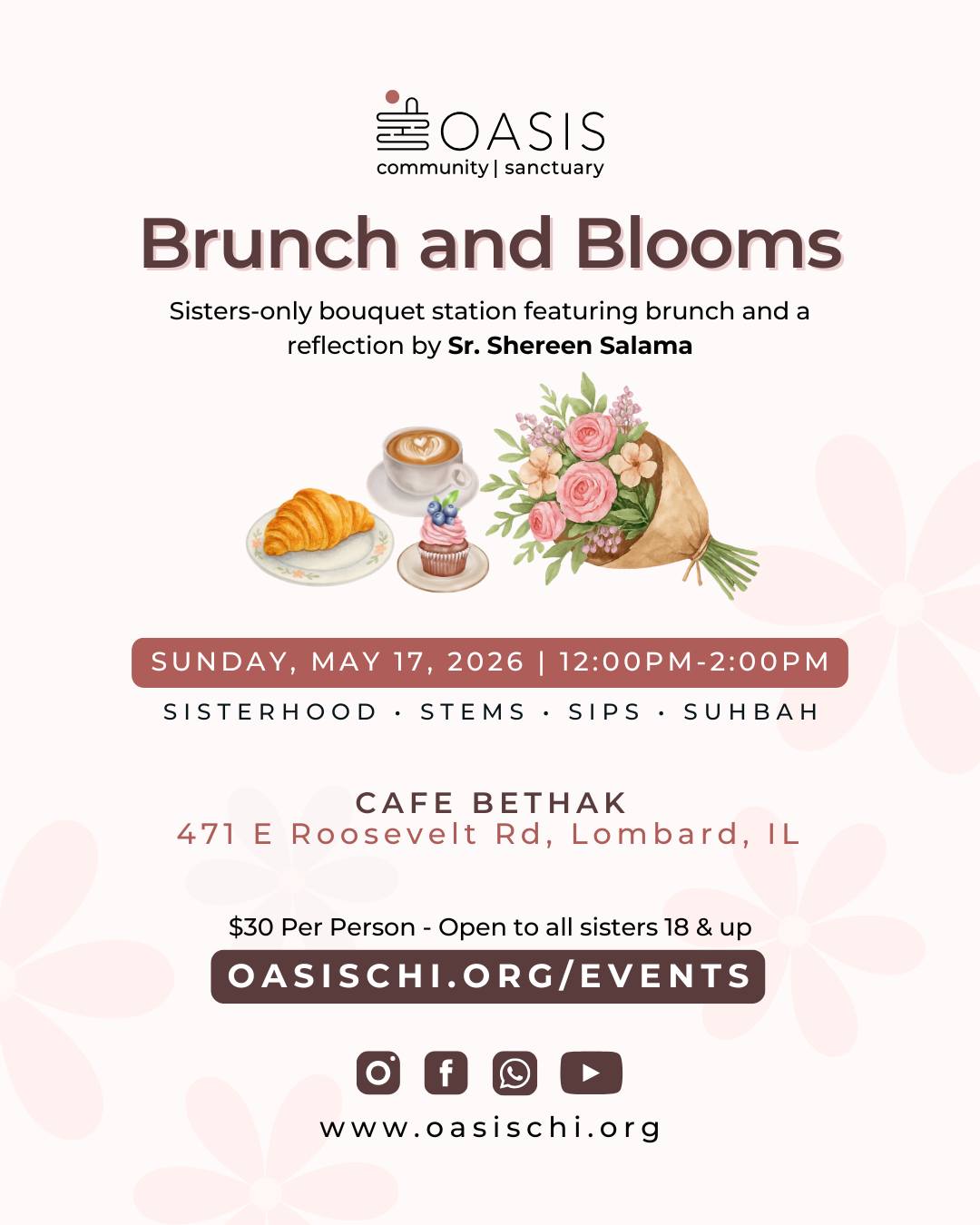 Sisters' Brunch and Blooms