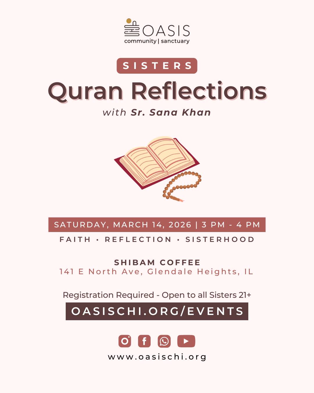 Oasis Sisters' Quran Reflections