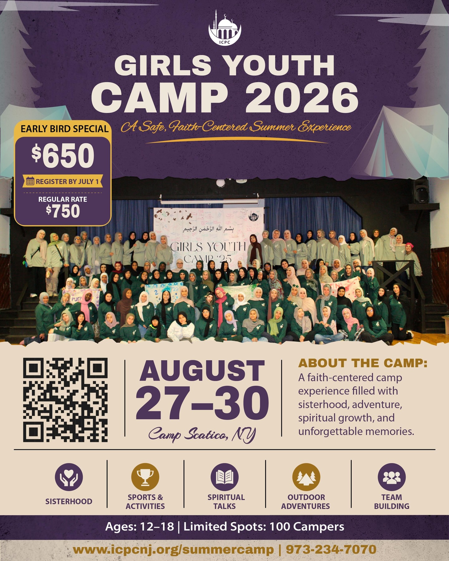 GIRLS YOUTH CAMP 2026