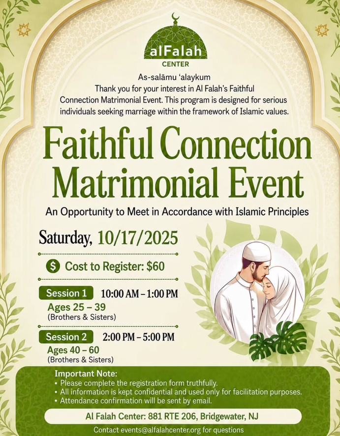 Faithful Connection Matrimonial Event 💍