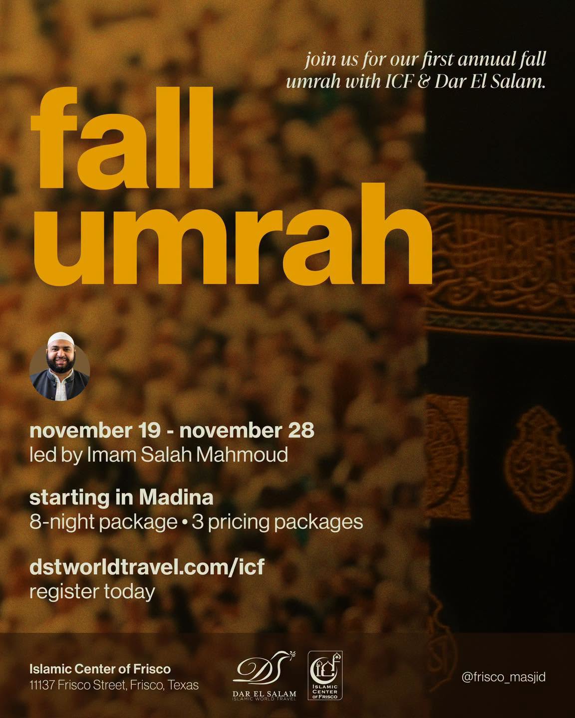 Fall Umrah 2026
